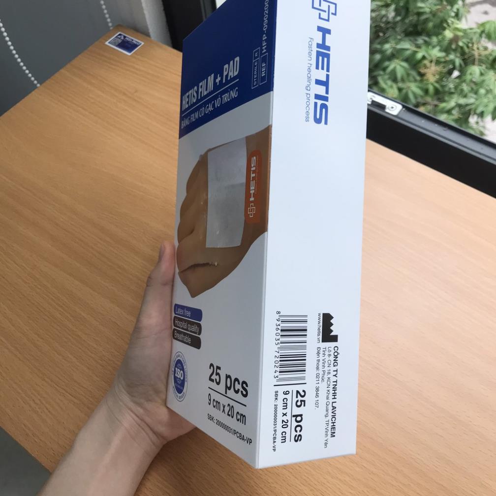 Set 5 miếng dán vết thương sau sinh, miếng dán tắm chống thấm nước sau sinh mổ HETIS HFP