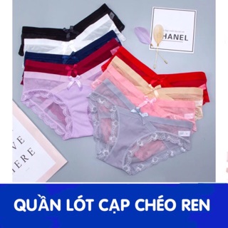 Quần lót ren cạp chéo mã 5779