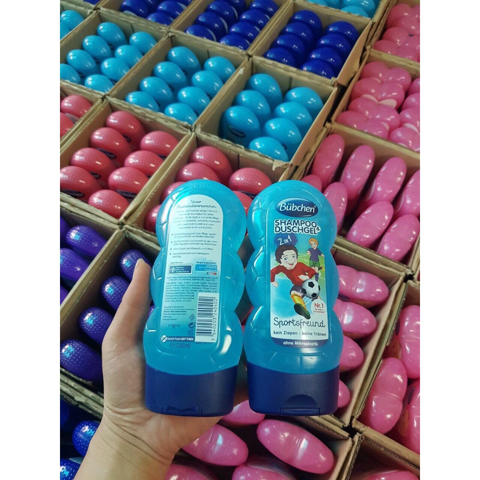 Sữa tắm gội cho bé Bubchen đủ hương 230ml Hàng Đức