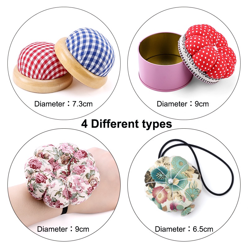 1 Phụ Kiện Giá Đỡ Kim Khâu Hình Quả Bóng DIY