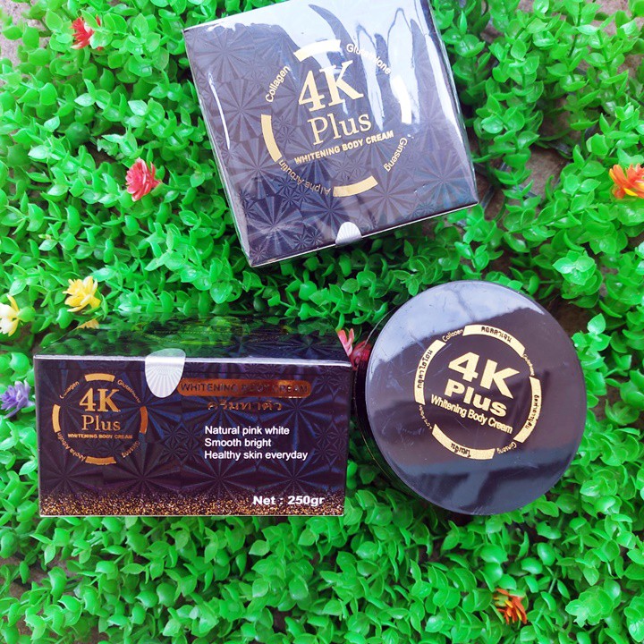 Kem dưỡng trắng body ban đêm 4k plus whitening night cream 250g – PN265 | BigBuy360 - bigbuy360.vn