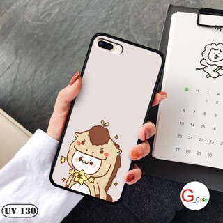 Ốp lưng iPhone 7 Plus-iPhone 8 Plus nhám viền dẻo