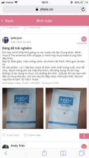 Mặt nạ WIS TREATMENT