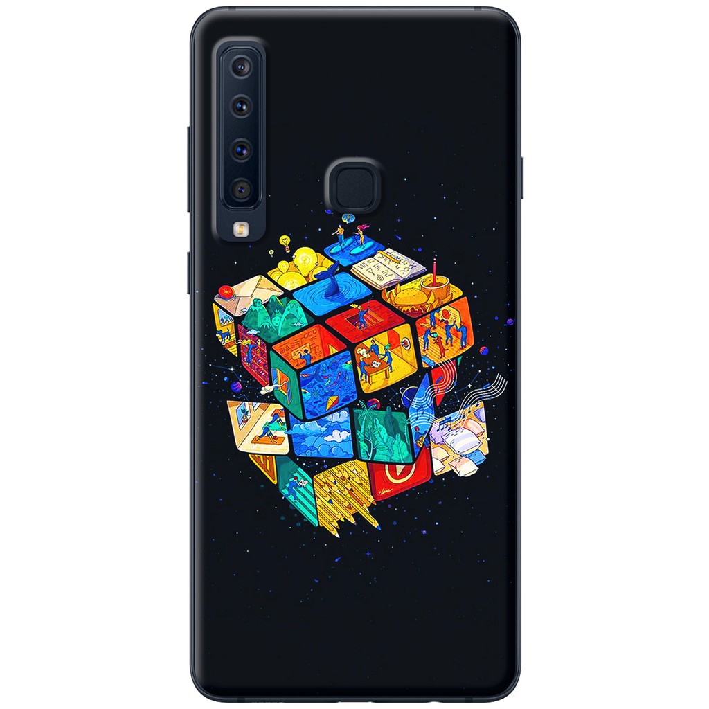 Ốp lưng nhựa dẻo Samsung Galaxy A5/A6/A7/A8/A9 2018 Rubik