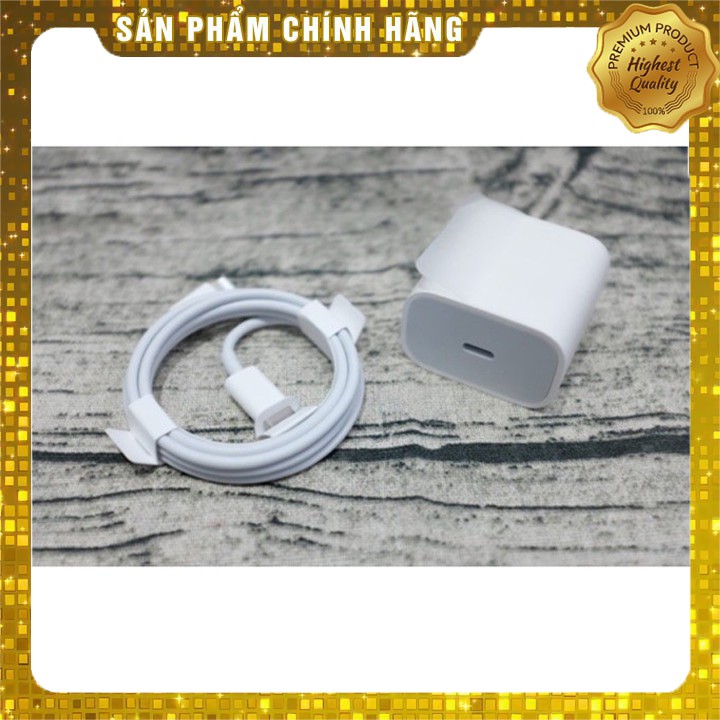 Cáp Sạc Iphone Zin + Củ Sạc Iphone Hỗ Trợ Sạc Nhanh 18w USB-C Lightning cho Iphone 6/7/8/6plus/7plus/8plus/X/XR/XsMax | BigBuy360 - bigbuy360.vn