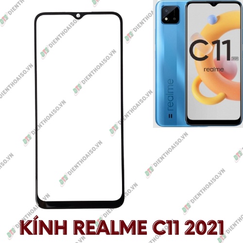 Kính realme c11 2021 (kính ép)