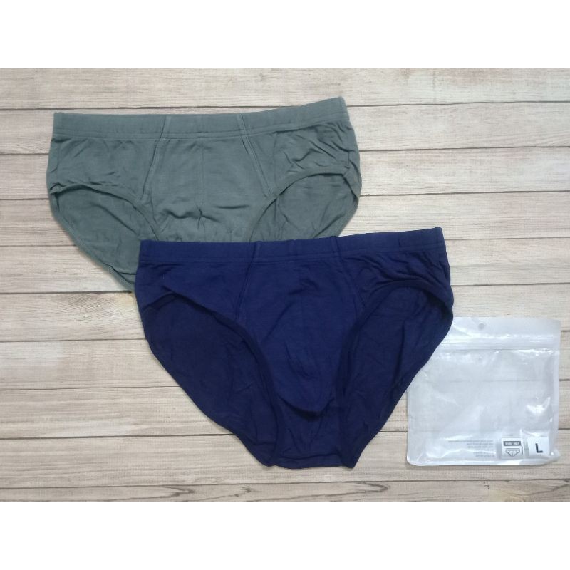 [Mã FAXANH1505 giảm 10K đơn 50K] Set 2 quần underwear nam Canifa (chất modal/thun lạnh)