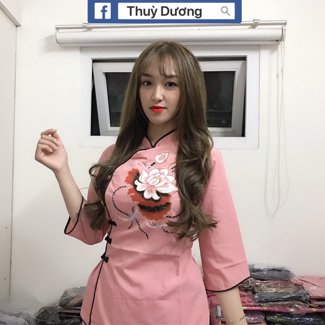 Đồ lam Phật tử sen lớn 🌸