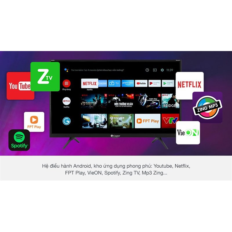 Smart Tivi Casper 32 inch 32HG5200 (Miễn phí giao tại HCM-ngoài tỉnh liên hệ shop) | BigBuy360 - bigbuy360.vn