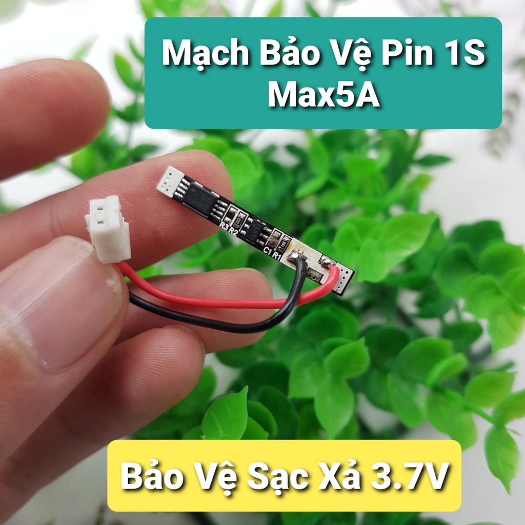 Mạch Bảo Vệ Pin 1S Max 5A 3.7V 4.2V Hàng Tháo Pin IPOD-A Chất Lượng