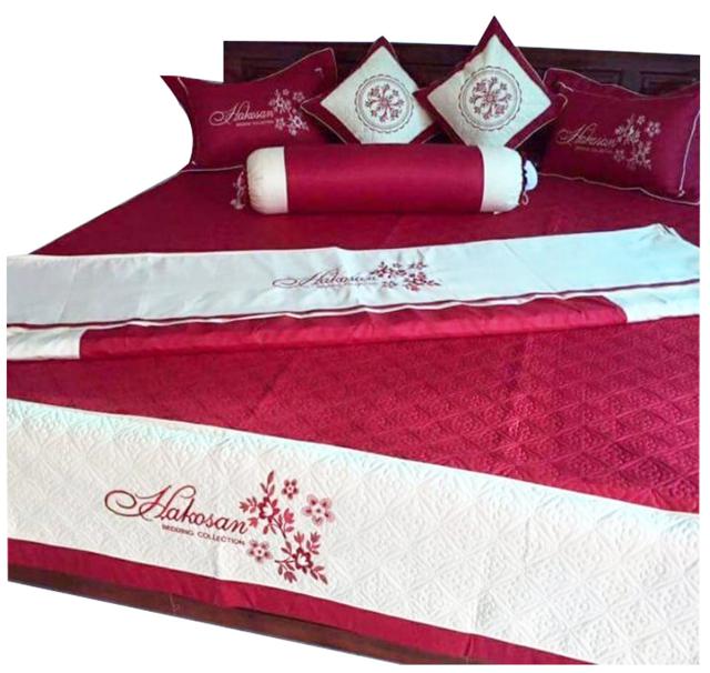 Trọn bộ Satin  7 món Hakosan cao cấp