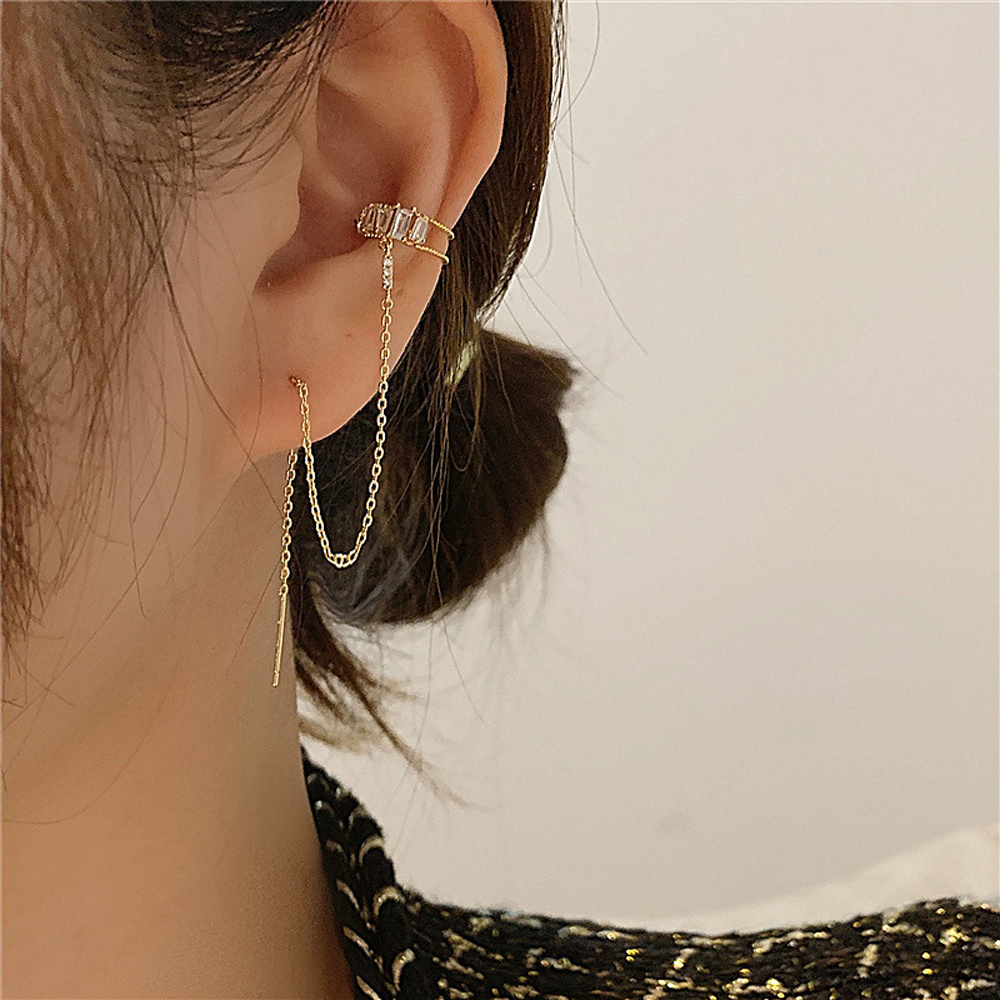 Khuyên Tai Nữ Trang Dáng Dài Tạo Hình Độc Đáo