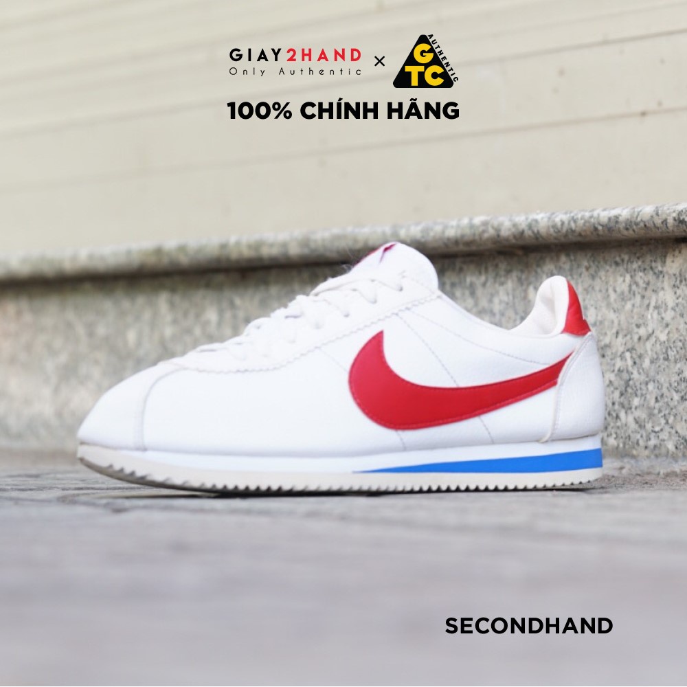 [2hand] Giày Thể Thao NIKE CORTEZ CLASSIC &quot; FORREST GUMP &quot;  749571-154 GIÀY CŨ CHÍNH HÃNG