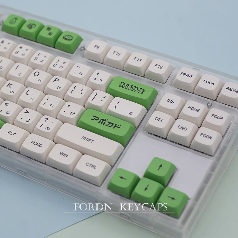 Keycaps PBT XDA Avocado 137 Phím , Nút dành cho bàn phím cơ