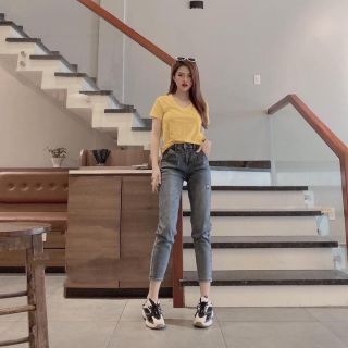 Áo thun cổ tim ♥️ FREE SHIP ♥️ Áo Gap cổ tim