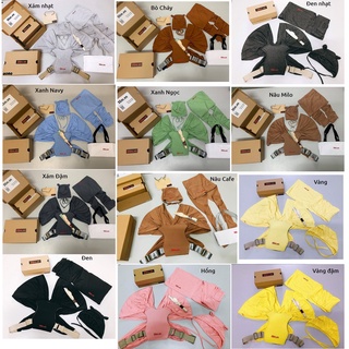 Địu vải em bé sling Cao Cấp 2Em ngủ ngon - chỉnh Size - Trợ lực - 0-24 tháng mềm mại, thoáng khí, co giãn - Hà Nội
