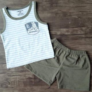 Bộ thun cotton 4c dày dặn cho bé