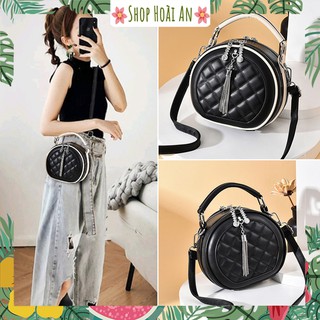 Túi Xách Tròn Mẫu Mới 🌷 FREESHIP 🌷 Túi Đeo Chéo Nữ Phong Cách Hàn Quốc Thời Trang - Hàng Loại 1