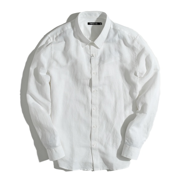 Áo Sơ Mi TORANO Nam chất liệu đũi dài tay  cổ bẻ TB281