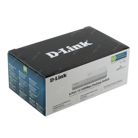 Switch Chia Mạng DLink DES 1008C 8-Port