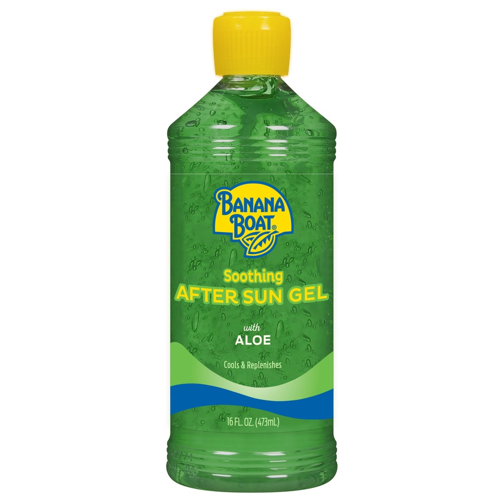 Gel sau nắng Banana Boat Soothing After Sun Gel with Aloe Vera Reef Friendly 473ml (Mỹ)