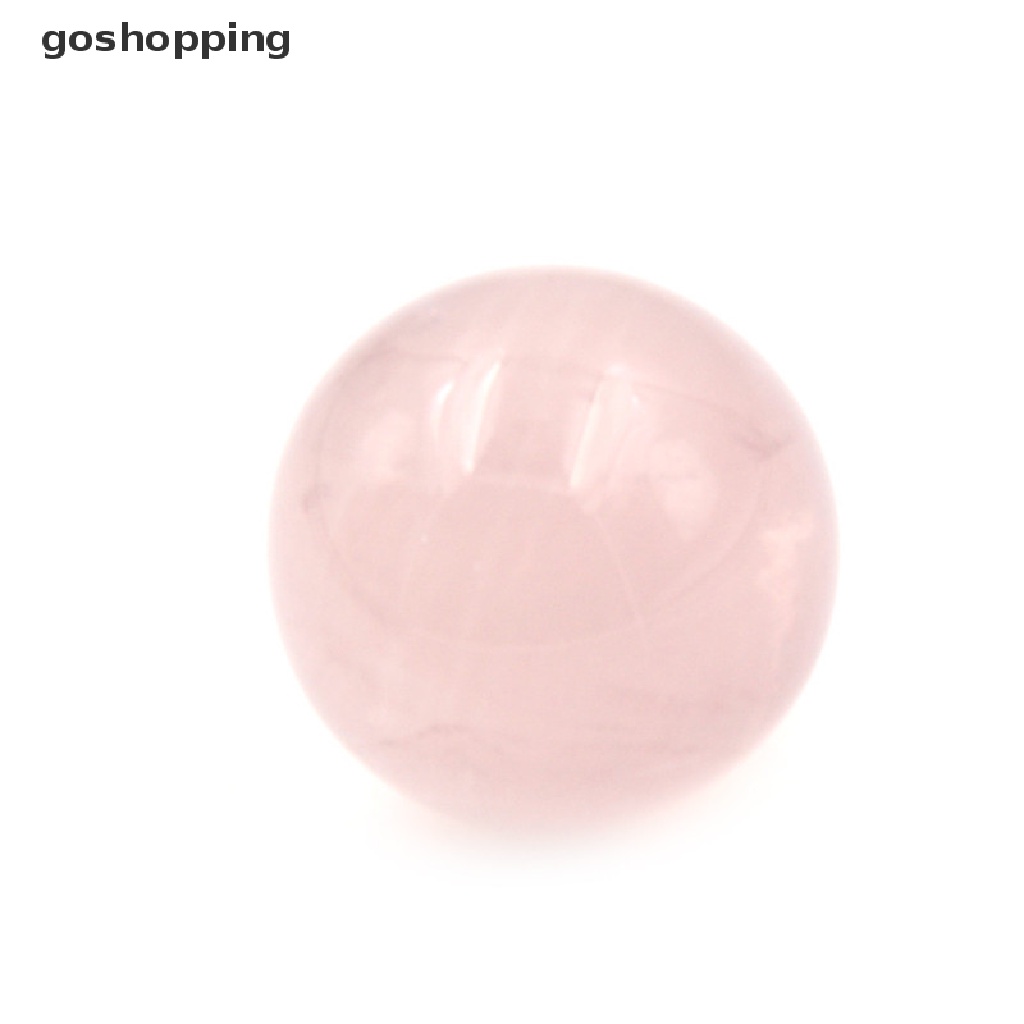 1 Viên Đá Thạch Anh Hồng Tự Nhiên 20mm