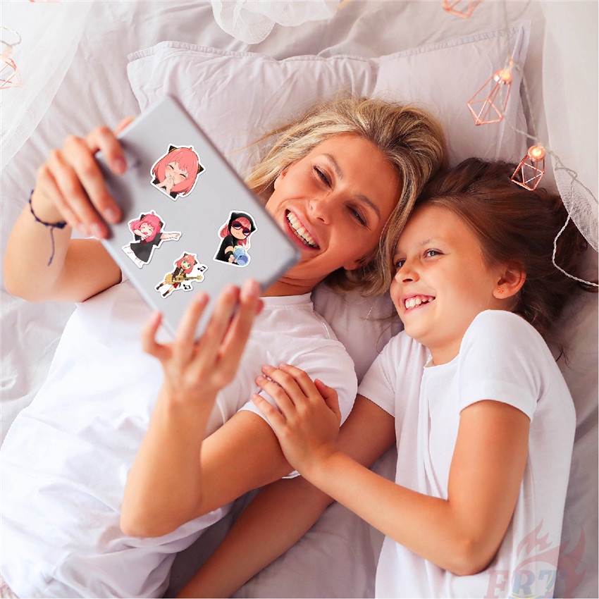 Bộ 100 Cái/Bộ ❉ Nhãn Dán Seri SPY×FAMILY D ❉ Decal Dán Tường Chống Thấm Nước Thời Trang