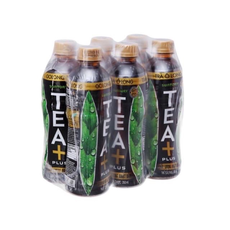 Trà Olong Tea plus lốc 6 chai x 455ml