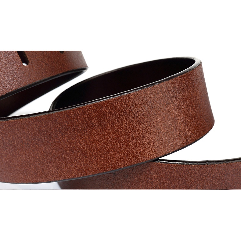 Thắt Lưng Da Thật Có Khóa Gài Thời Trang Cao Cấp Cho Nam