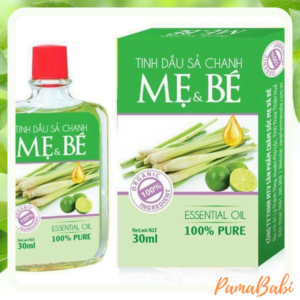 Tinh dầu xả chanh Mẹ &amp; Bé lọ 30ml