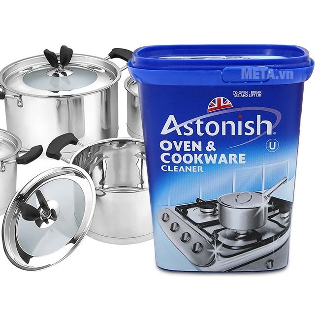 Bộ tẩy rửa nhà bếp Astonish 3 món đa năng