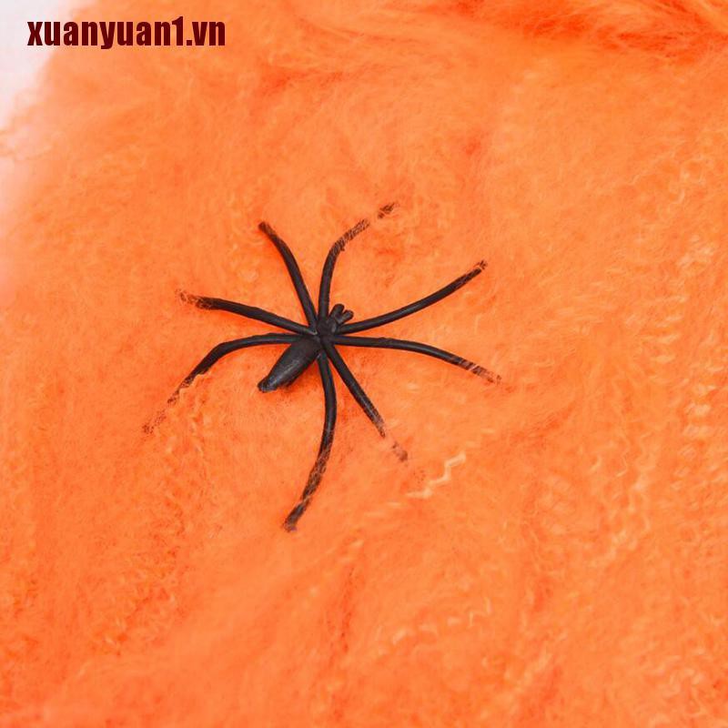 Mạng Nhện Trang Trí Halloween Có Thể Kéo Dài Co Giãn XUANYUAN1
