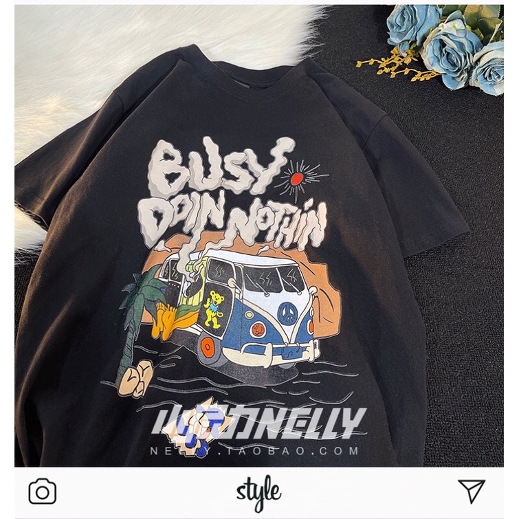 Áo phông nelly heybig sale (có sẵn) 19 busy doin