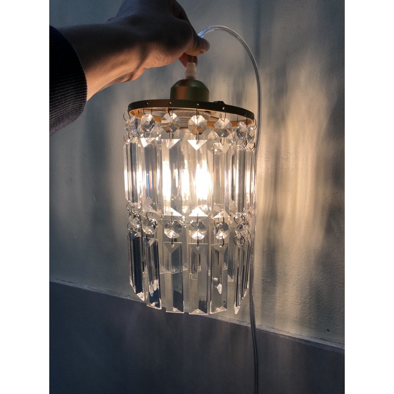 Đèn thả thuỷ tinh bộ 3 đèn