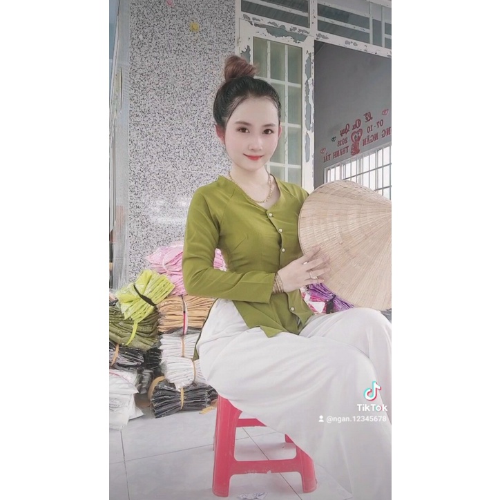 BỘ BÀ BA VẢI LỤA MÊM, MỊN, ĐẸP