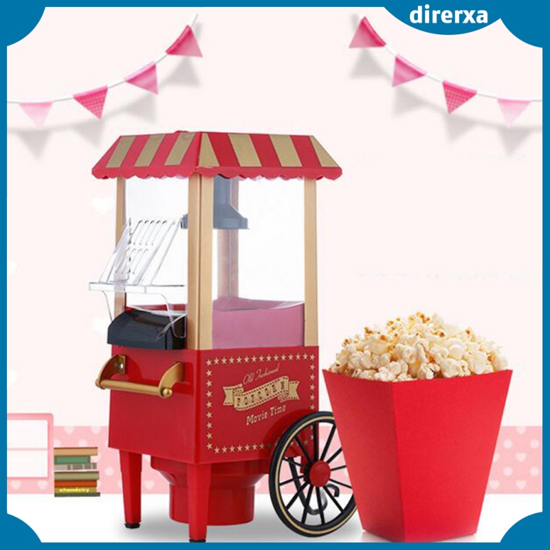 Máy Làm Bắp Rang Bơ Phong Cách Retro Cho Bé Phích Cắm US