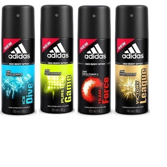 ( mùi ngẫu nhiên )Xịt khử mùi toàn thân nam Adidas 150ml | BigBuy360 - bigbuy360.vn