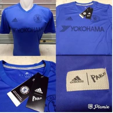 Áo Thun In Hình Đội Tuyển Chelsea Home Parley 2018-2019