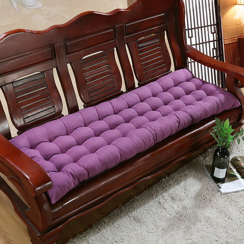 Đệm sofa gỗ chắc chắn bốn mùa dải dài phổ quát kiểu dáng cũ ghế gụ ba