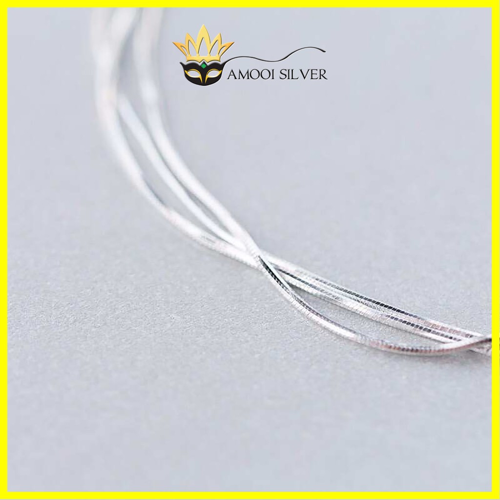 Lắc tay bạc S925 3 dây chắc chắn - Amooi Silver AT33