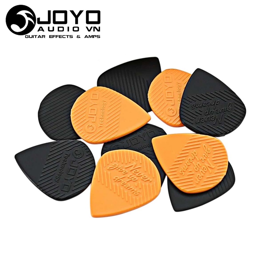 [Chính Hãng] Pick Gảy Guitar JOYO hộp 10 chiếc - 1,4mm và 0,81mm Phiên bản giới hạn