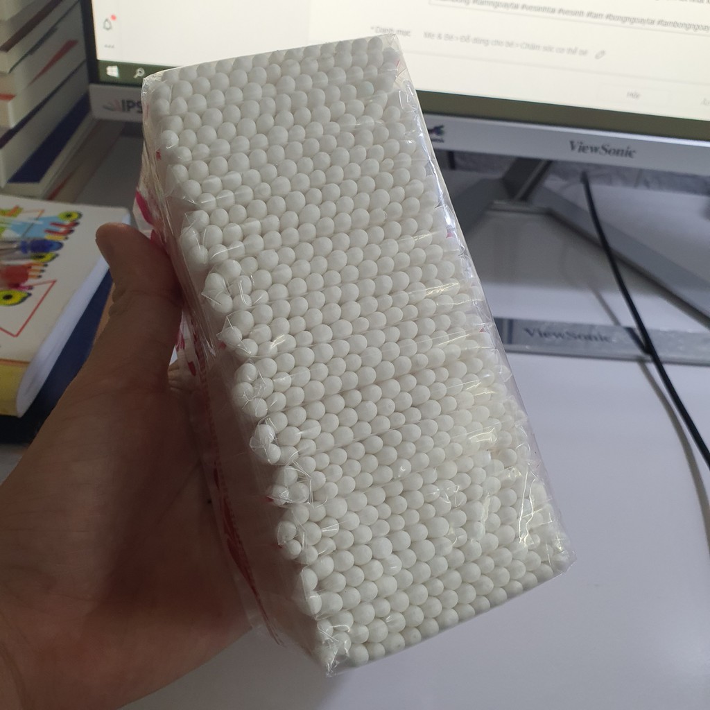 Tăm Bông Lấy Ráy Tai Cho Người Lớn Trẻ Em Fanni H059