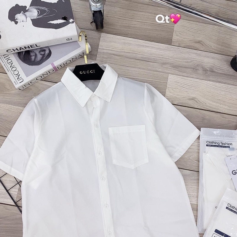 Sơ Mi trắng trơn bigsize