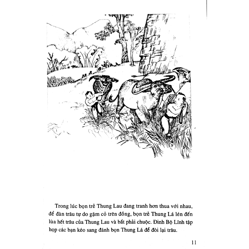 Sách - Lịch Sử Việt Nam Bằng Tranh Tập 12 - Cờ Lau Vạn Thắng Vương (Tái Bản 2018)