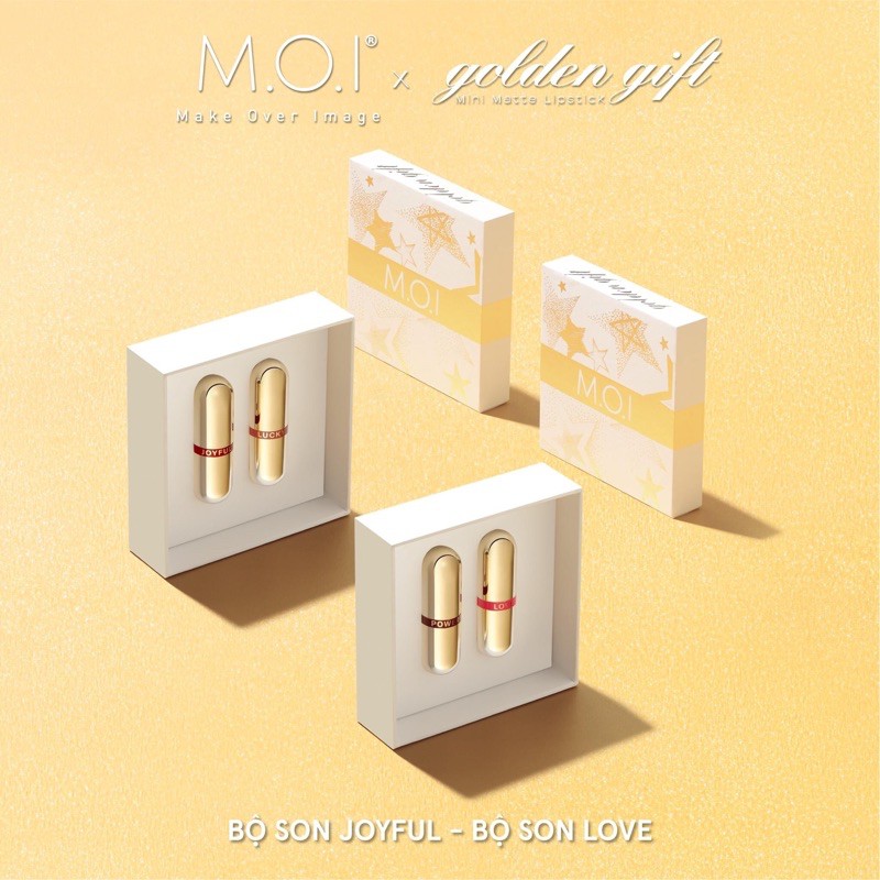 Son Thỏi MINI Love M.O.I Golden Gift Limited Edition Hồ Ngọc Hà