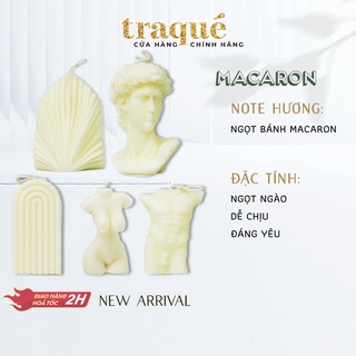 Nến thơm decor tạo hình adora - macaron