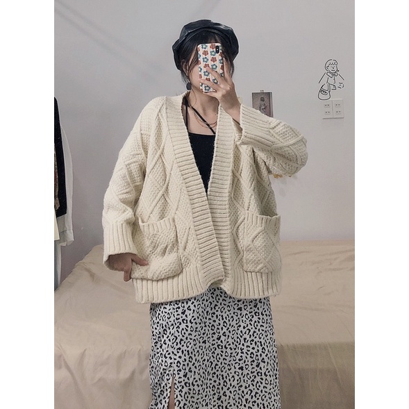 [2HAND] Cardigan Len Đã Chốt