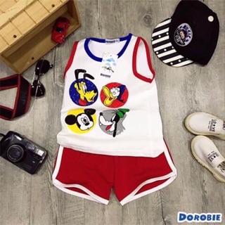 Bộ bé trai ba lỗ Mickey