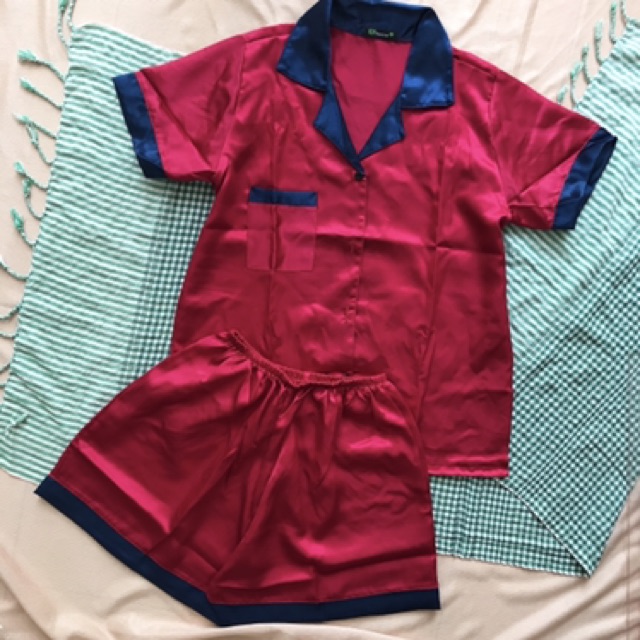 [HÌNH THẬT💯] ĐỒ BỘ PHI LỤA VIỀN MÀU | BigBuy360 - bigbuy360.vn