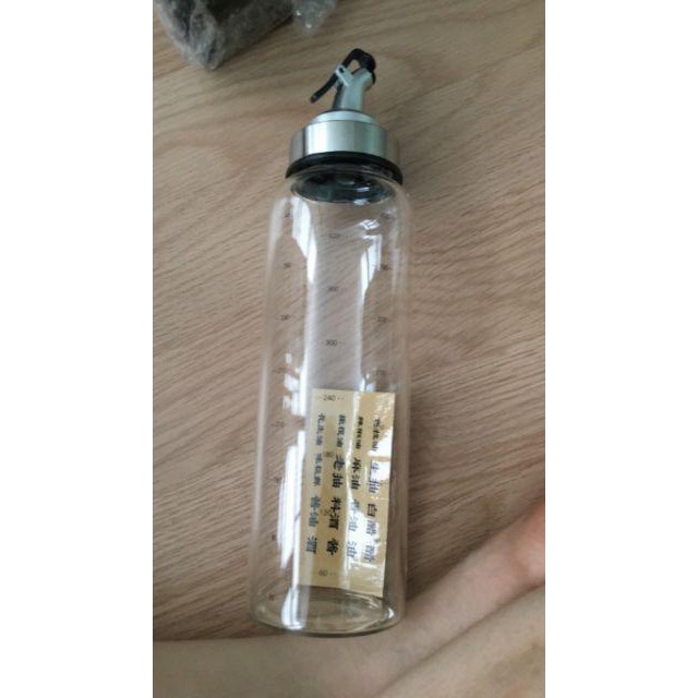 CHAI LỌ BÌNH THỦY TINH ĐỰNG DẦU ĂN, NƯỚC MẮM 500ml CHỊU NHIỆT CAO CẤP CÓ VẠCH CHIA | BigBuy360 - bigbuy360.vn